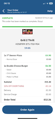 Photo of Grill 2 Thrill - 216 Crescent Rd, Bolton BL3 2JU
